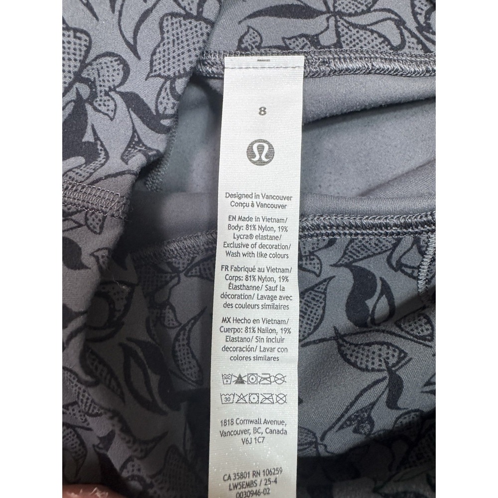 Lululemon Align Pant High Rise, 28", Mini Filigree Lace 8 - Picture 5 of 5